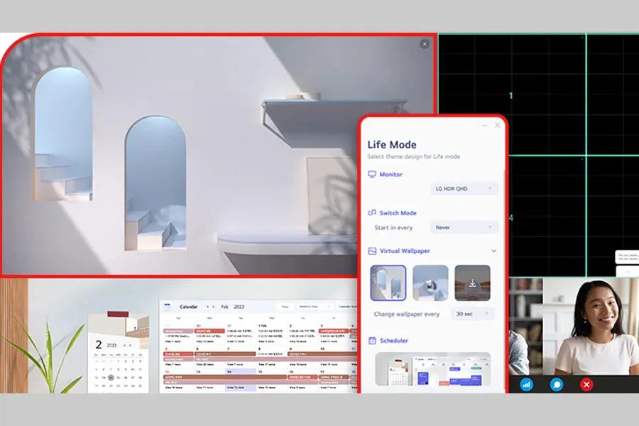 LG 24U411A-B IPS Computer Monitor