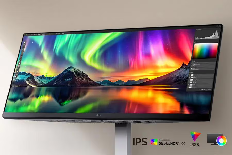 LG 34U530A-W Computer Monitor