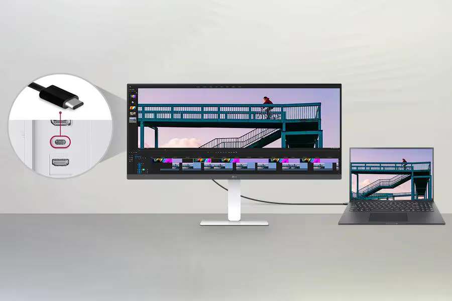 LG 34U530A-W Computer Monitor