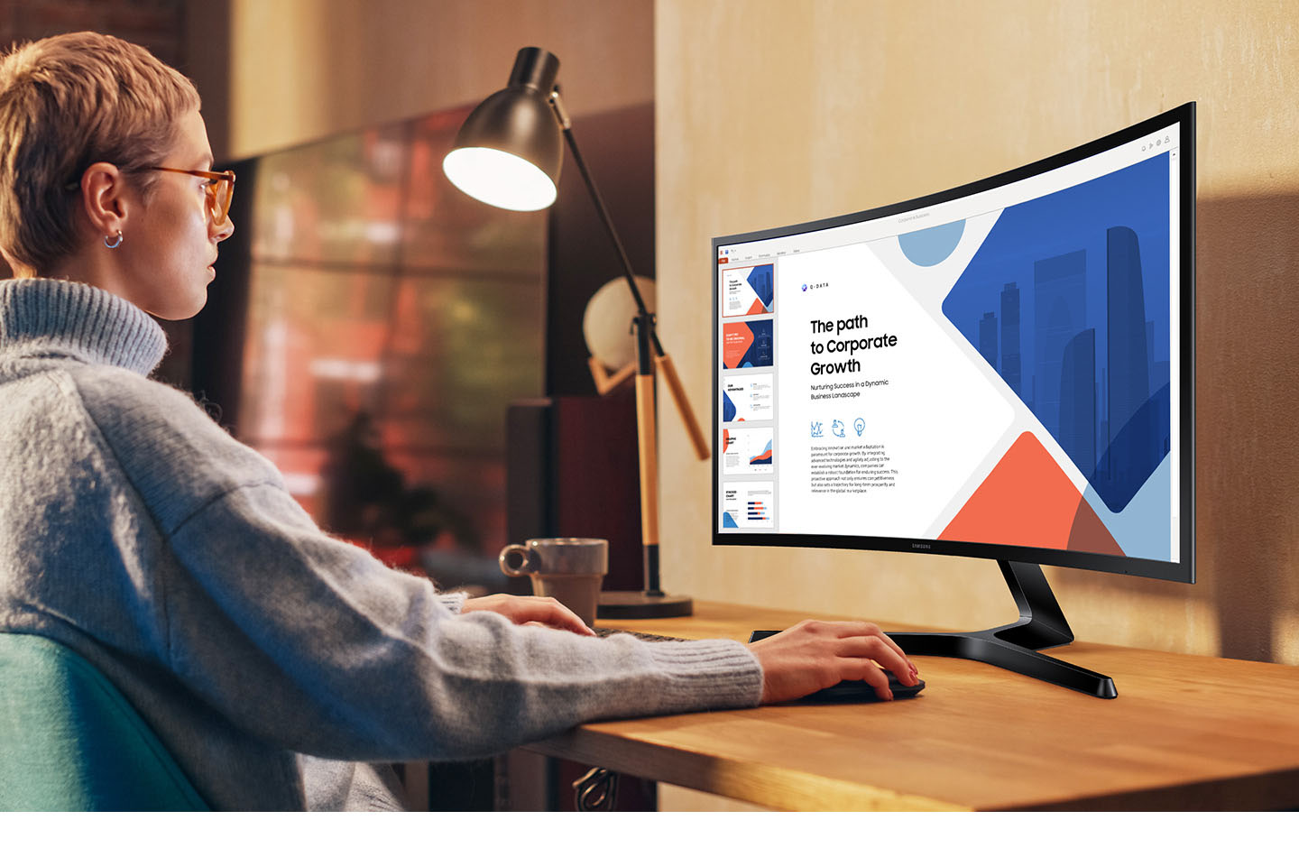 Samsung S3 (S36GD) FHD 100Hz Curved Monitor