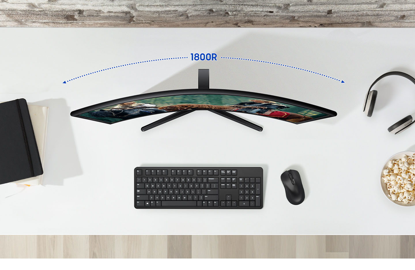 Samsung S3 (S36GD) FHD 100Hz Curved Monitor