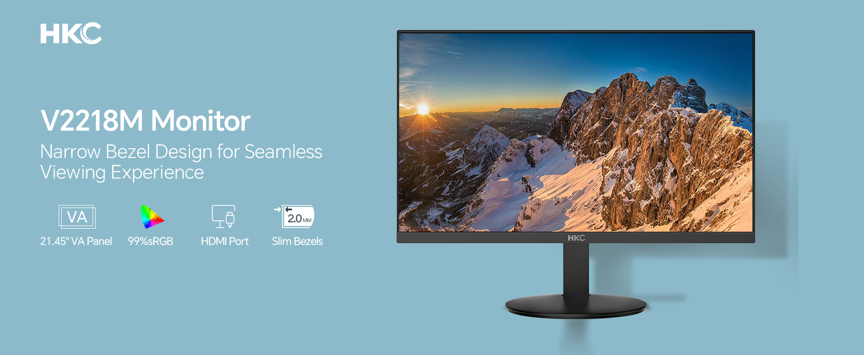 HKC V2218M Full HD 1080p Monitor