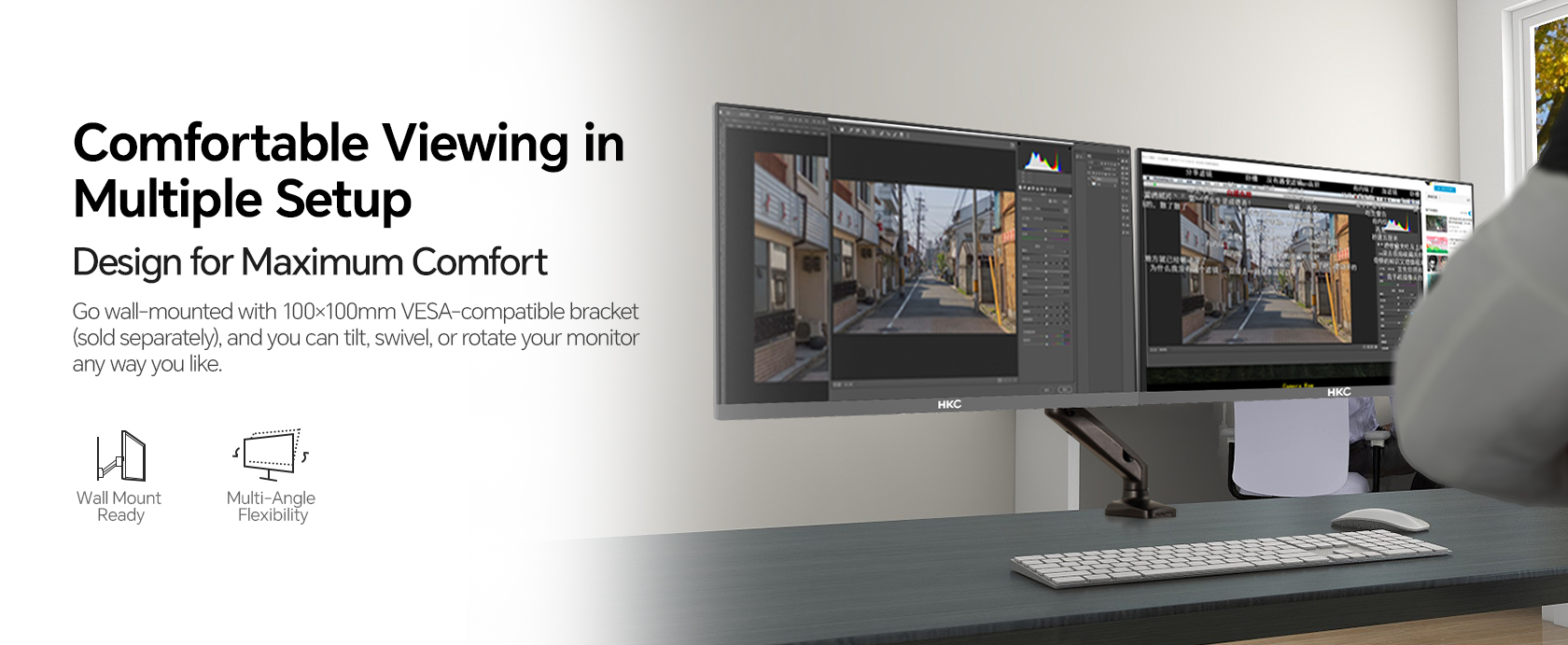 HKC V2218M Full HD 1080p Monitor