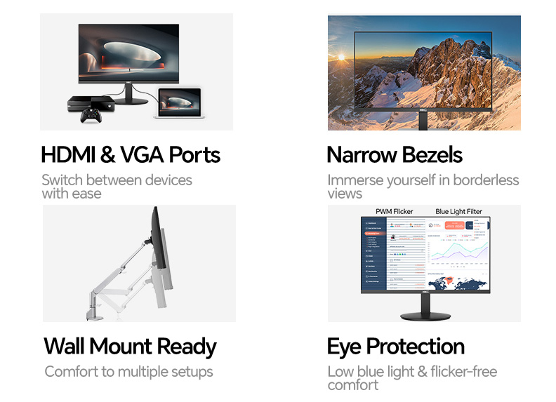 HKC V2218M Full HD 1080p Monitor