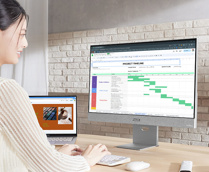 ASUS ZenScreen MS27UC 4K USB-C Smart Monitor 