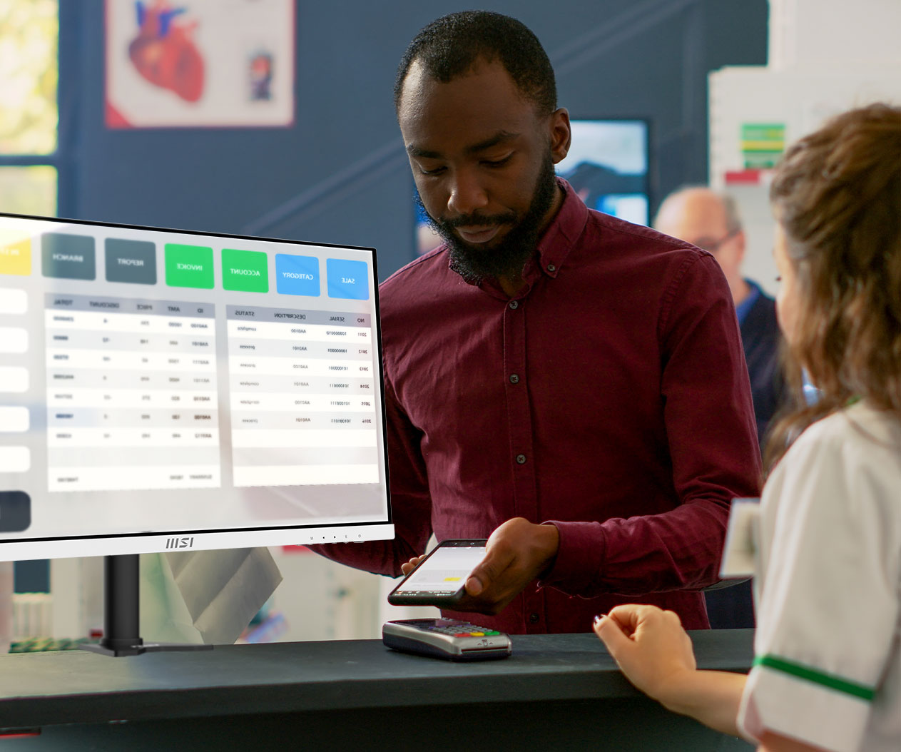 MSI PRO MP243XW BUSINESS PRODUCTIVITY MONITOR