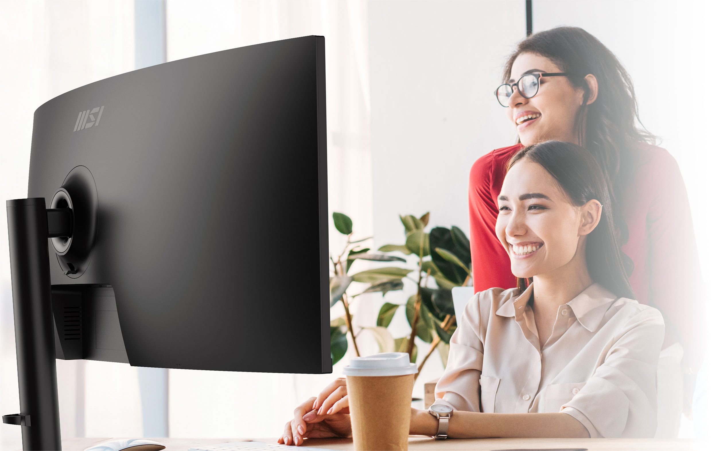 MSI Curved Modern MD342CQP VA UWQHD Monitor