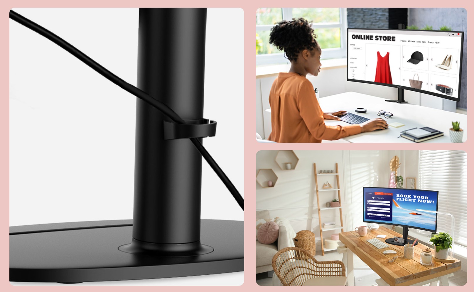 MSI Curved Modern MD342CQP VA UWQHD Monitor