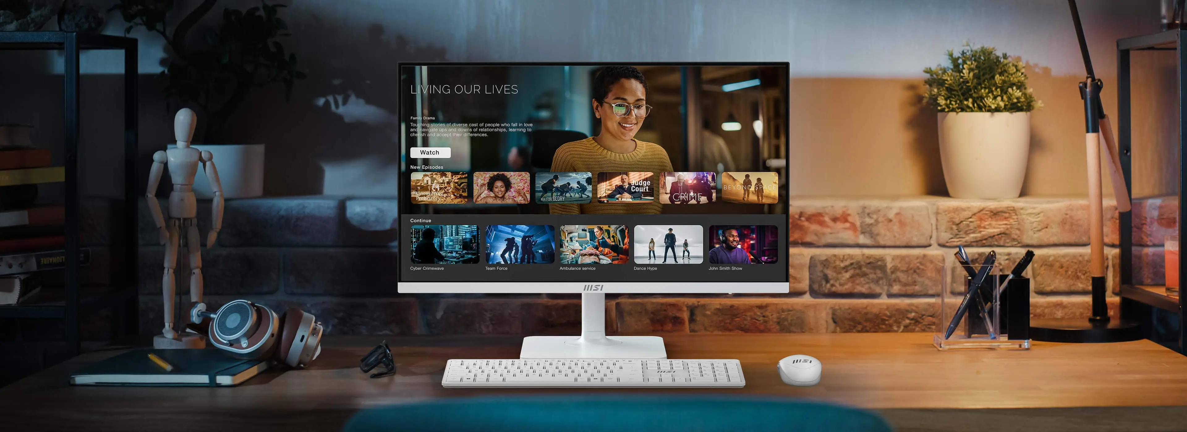 MSI Modern MD27UPHW Computer Monitor