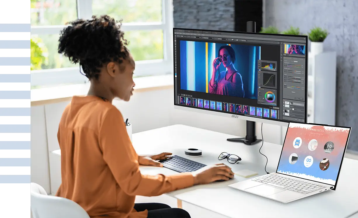 MSI Modern MD27UPHW Computer Monitor