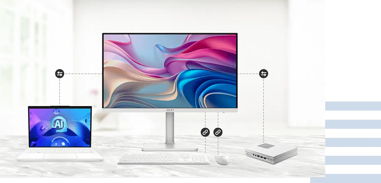 MSI Modern MD27UPHW Computer Monitor