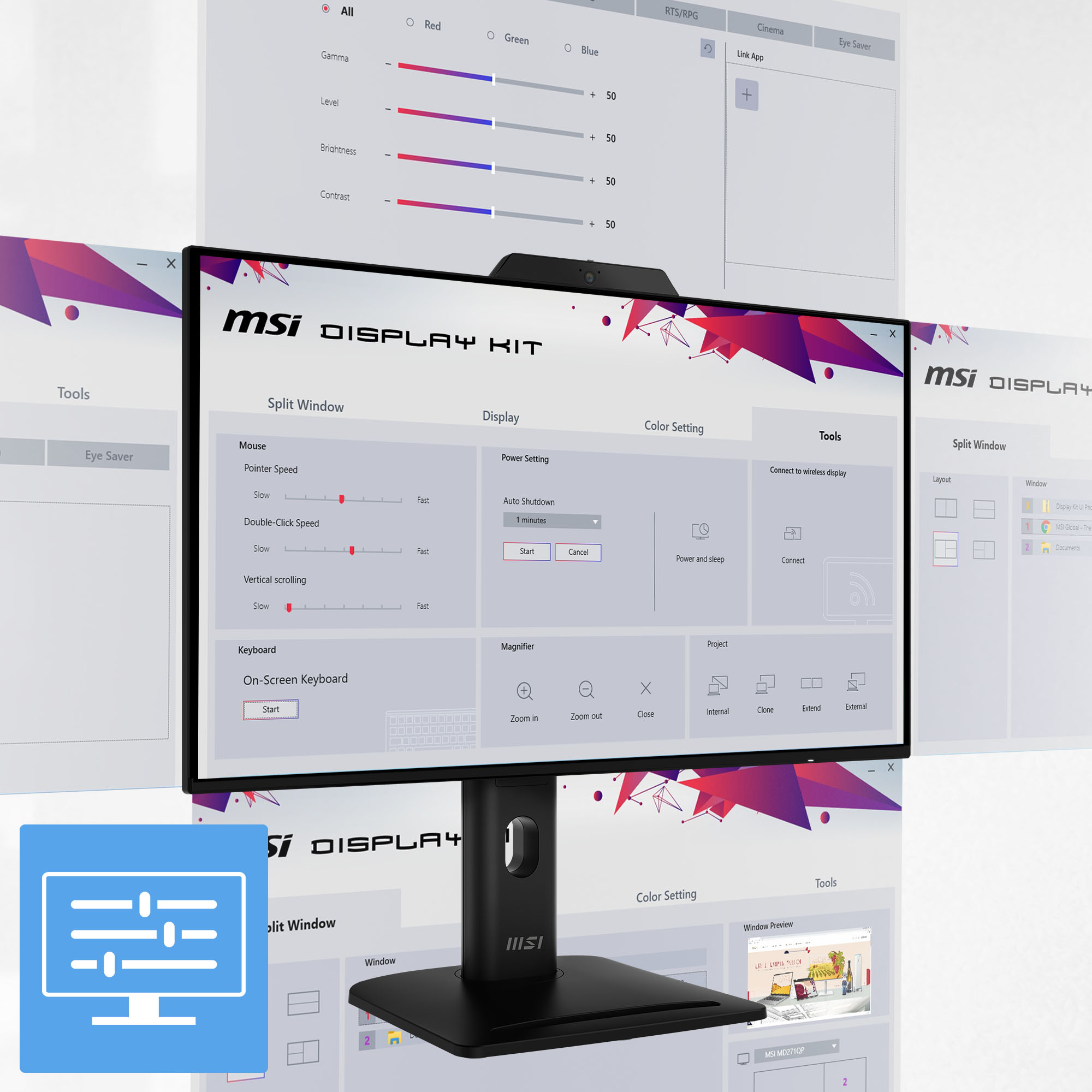 MSI PRO MP272PMG Computer Monitor