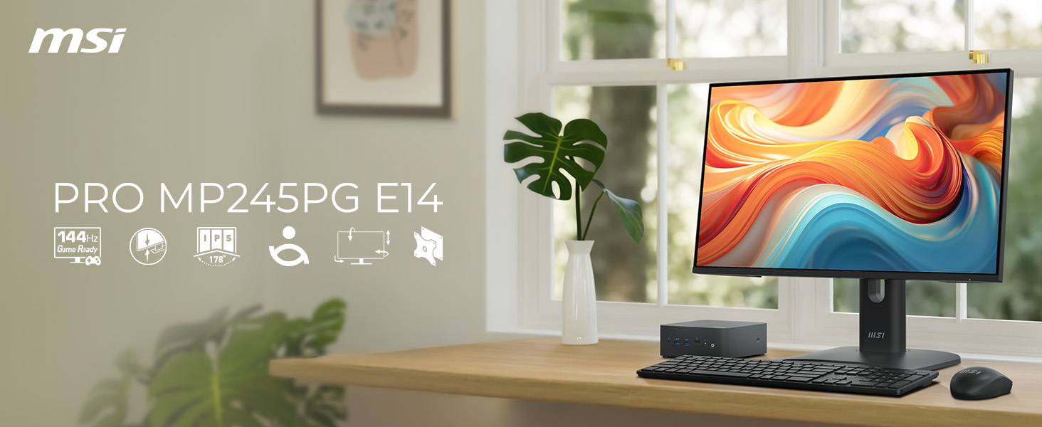 MSI PRO MP245PG E14  Computer Monitor