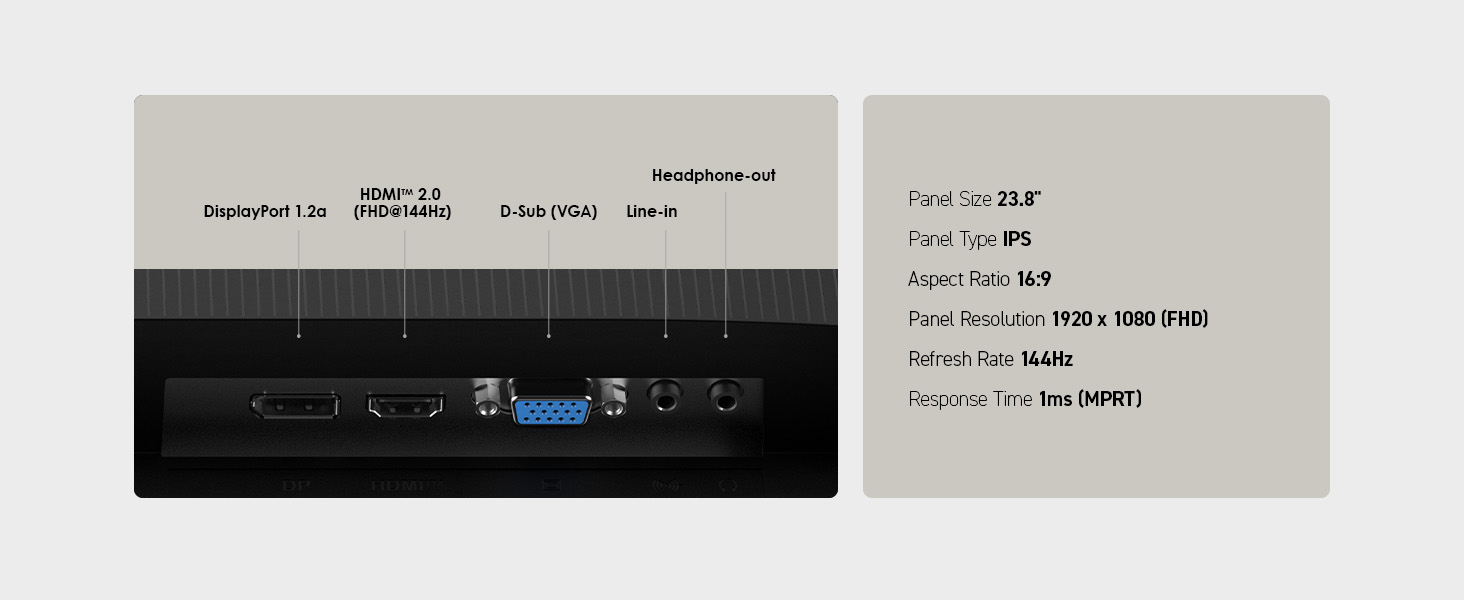 MSI PRO MP245PG E14  Computer Monitor