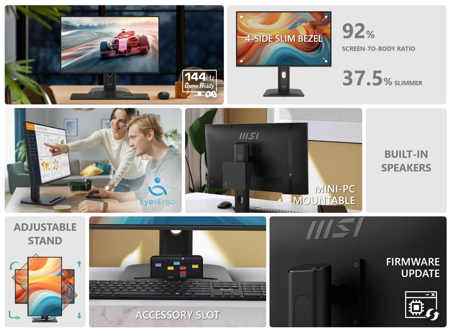 MSI PRO MP275PG E14 Computer Monitor