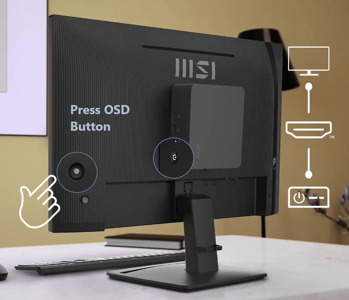 MSI PRO MP242 E14A Business Productivity Monitor