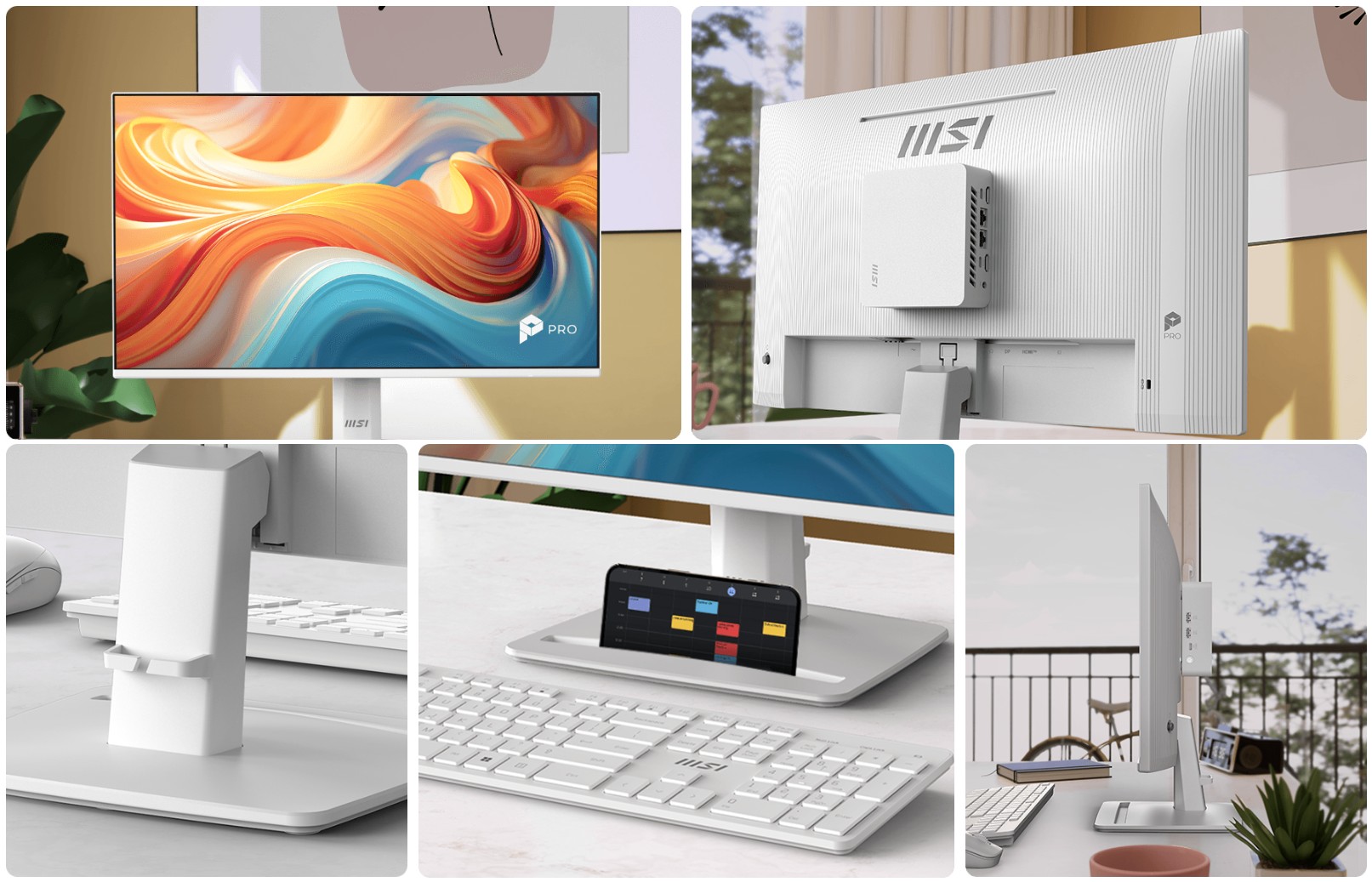 MSI PRO MP243W E14 Business Productivity Monitor