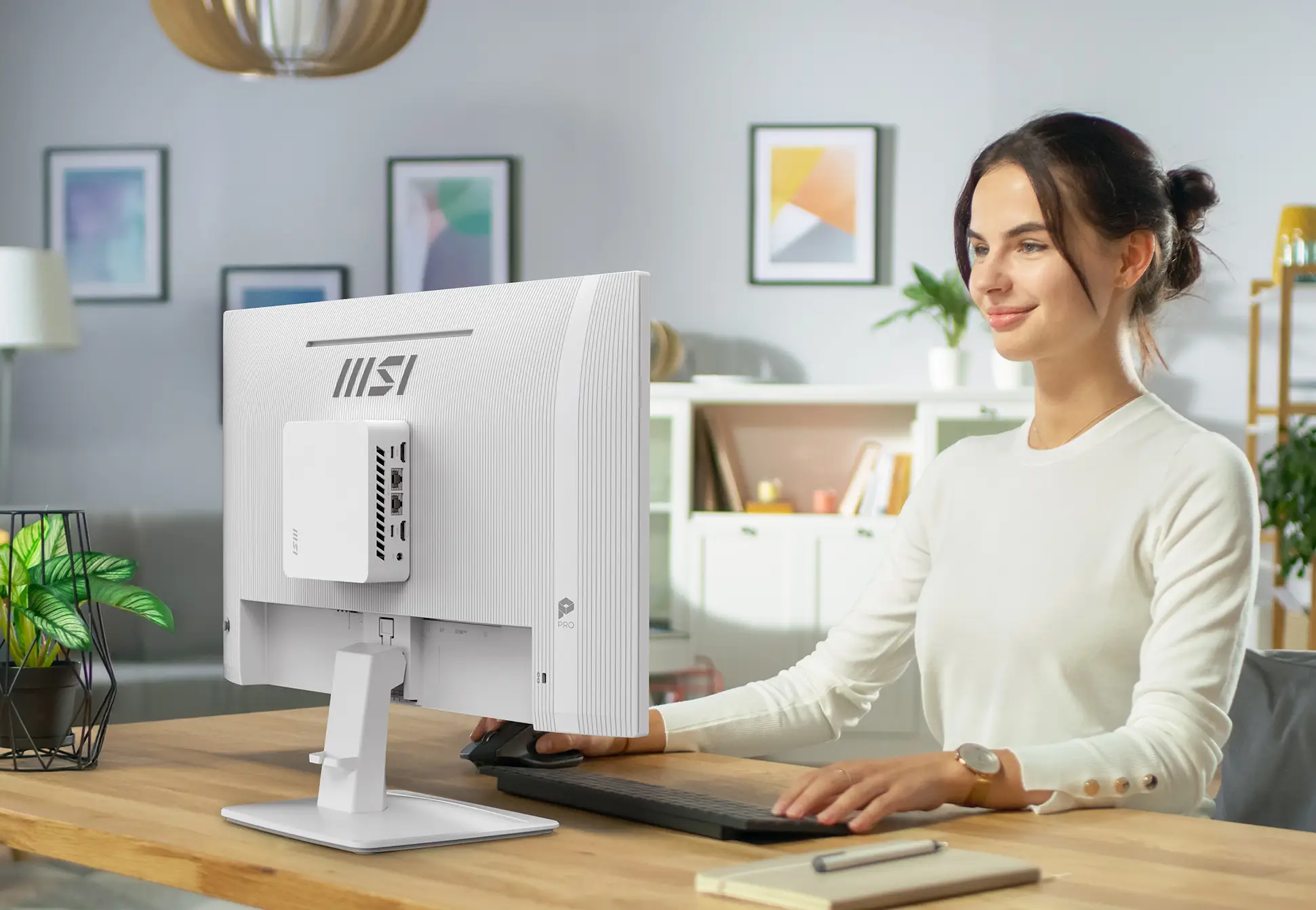 MSI PRO MP243W E14 Business Productivity Monitor