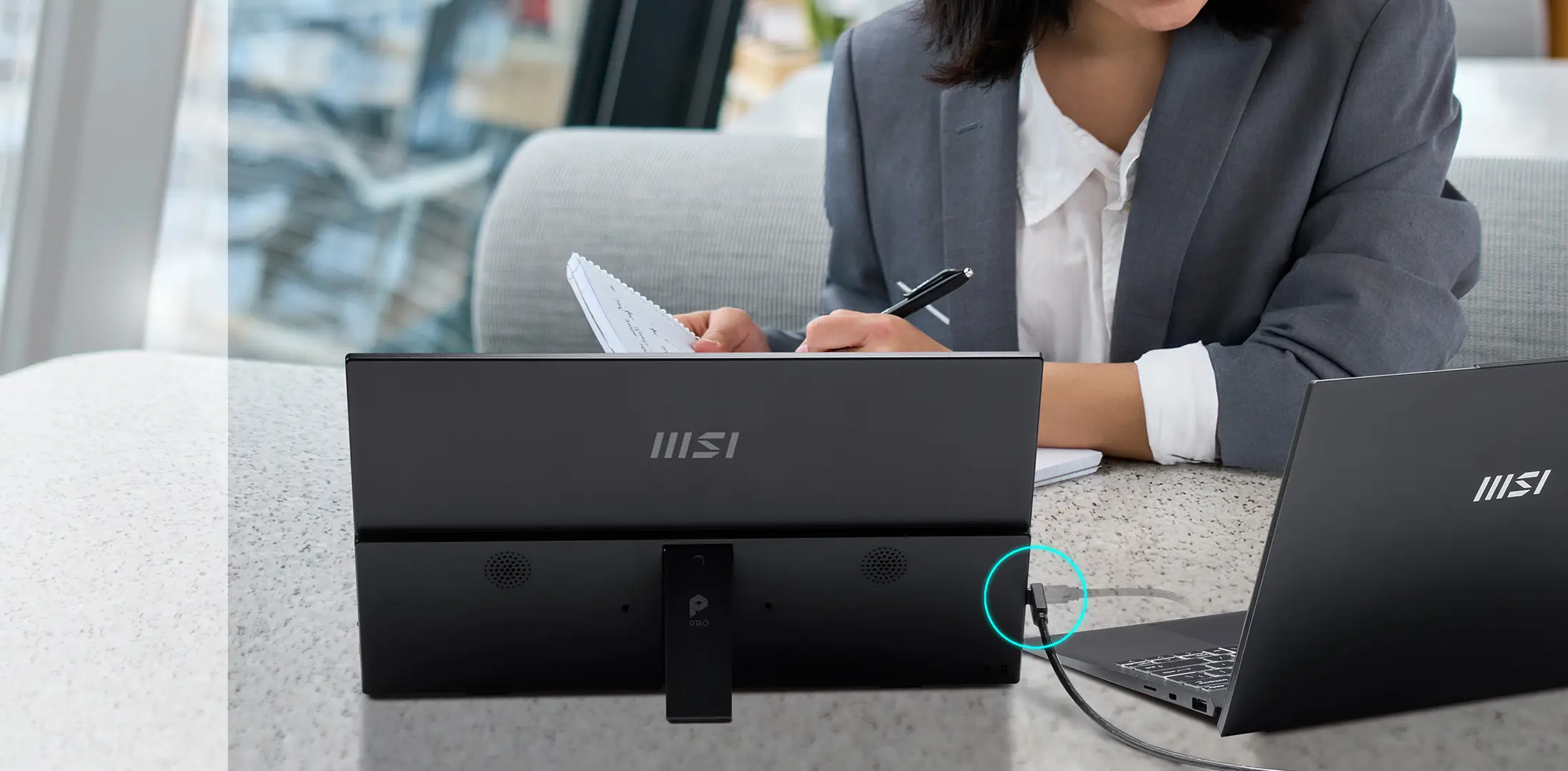 MSI Pro MP165 E6 Portable Monitor