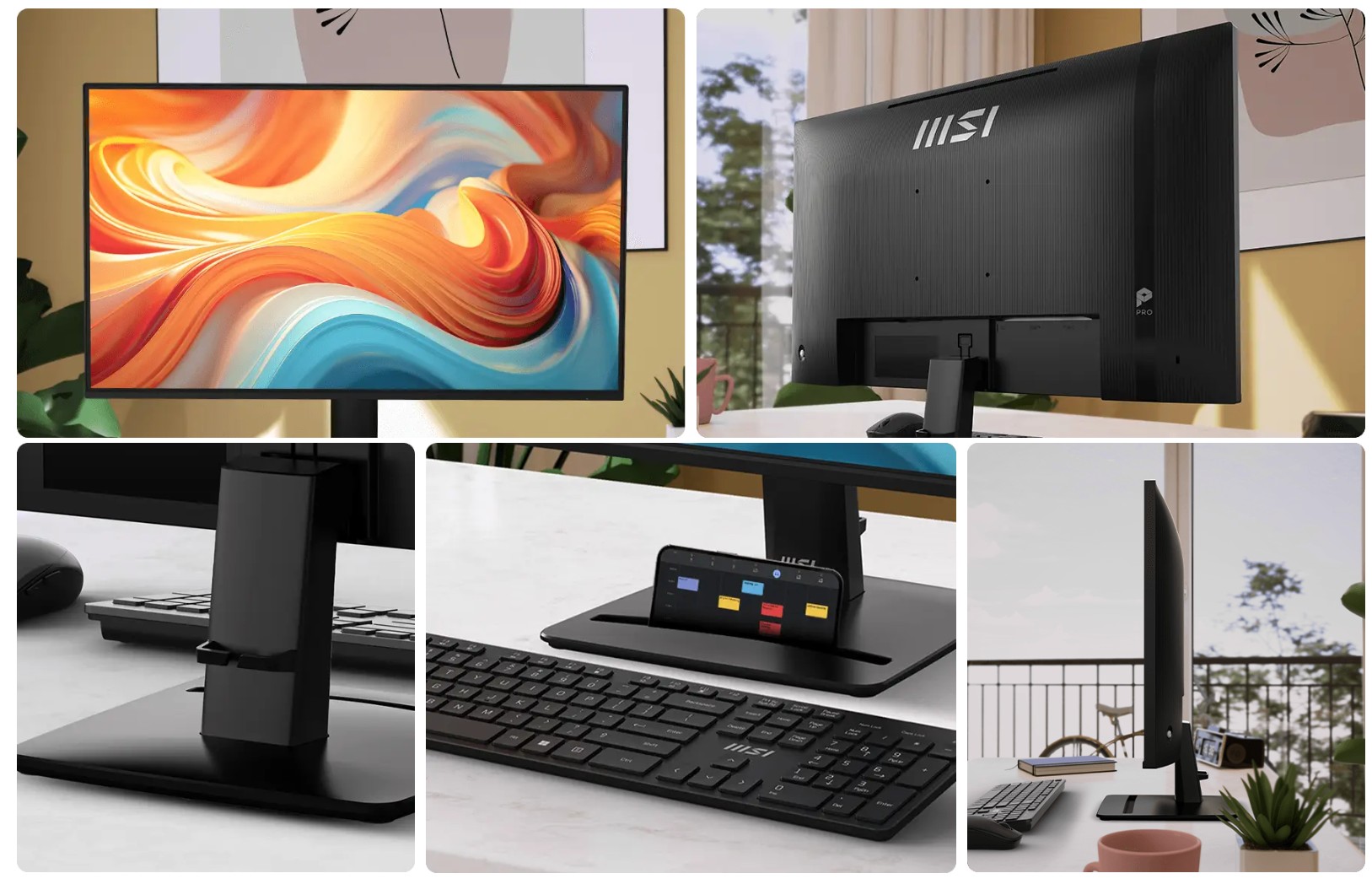 MSI PRO MP272 E14C IPS FHD Computer Monitor