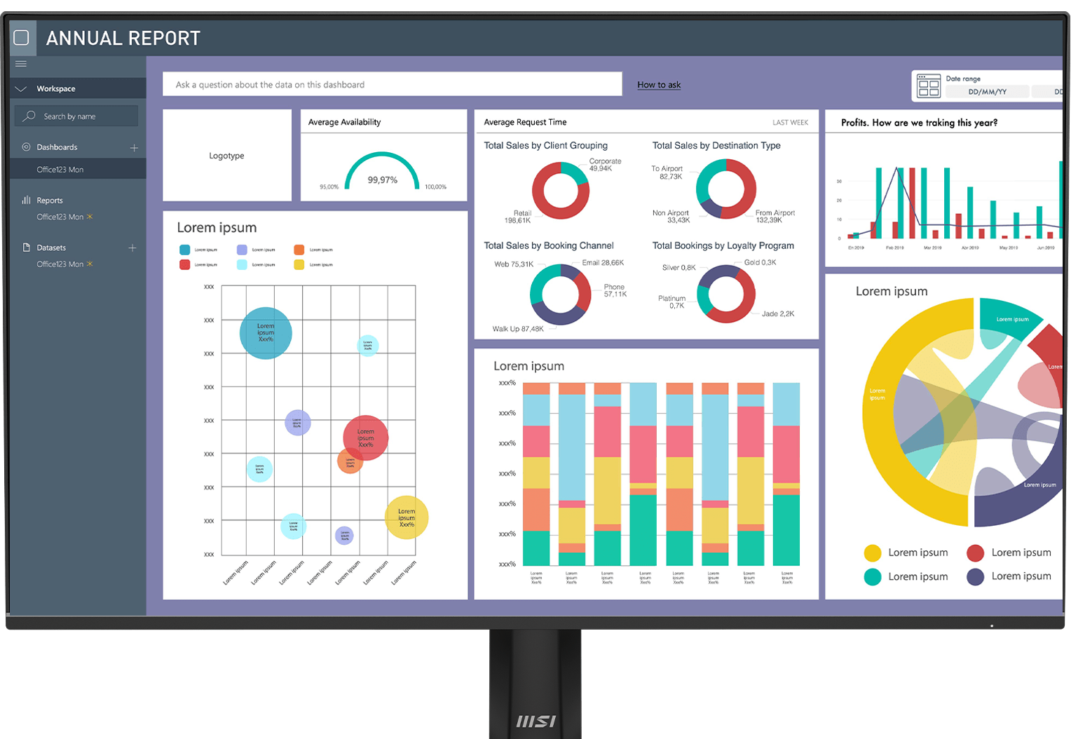 MSI PRO MP272 E14C IPS FHD Computer Monitor
