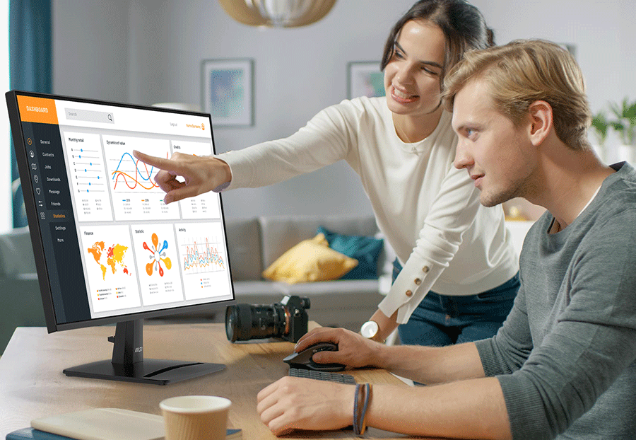 MSI PRO MP272 E14C IPS FHD Computer Monitor
