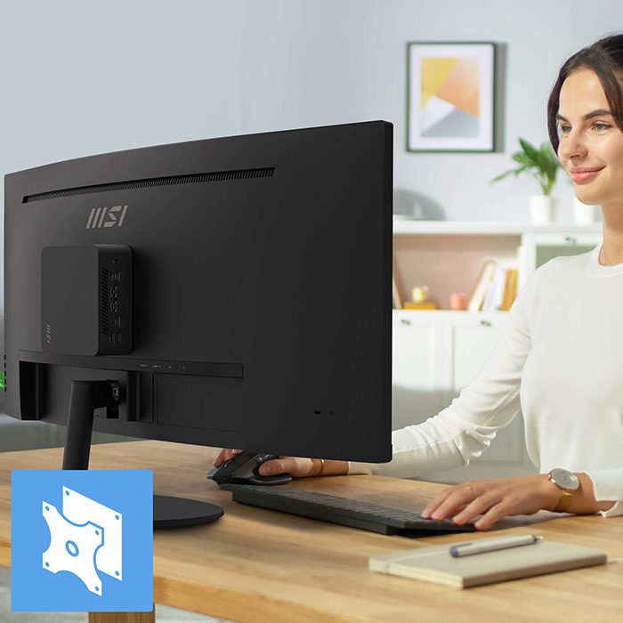 MSI PRO MP341CQ E12 Curved Computer Monitor 