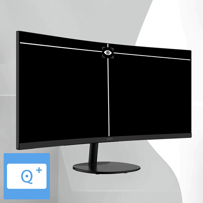 MSI PRO MP341CQ E12 Curved Computer Monitor 