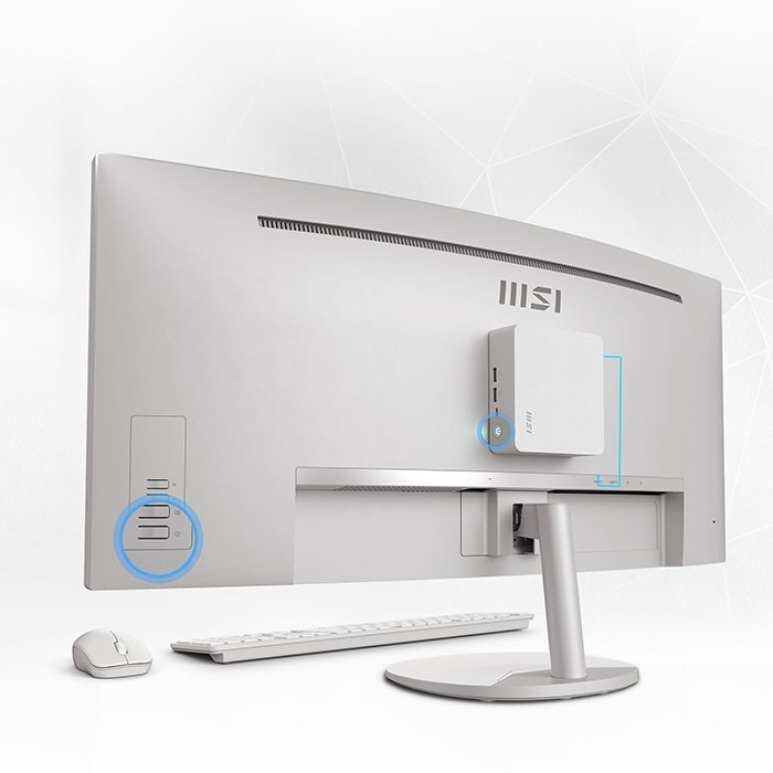 MSI PRO MP341CQW E12 Curved Computer Monitor