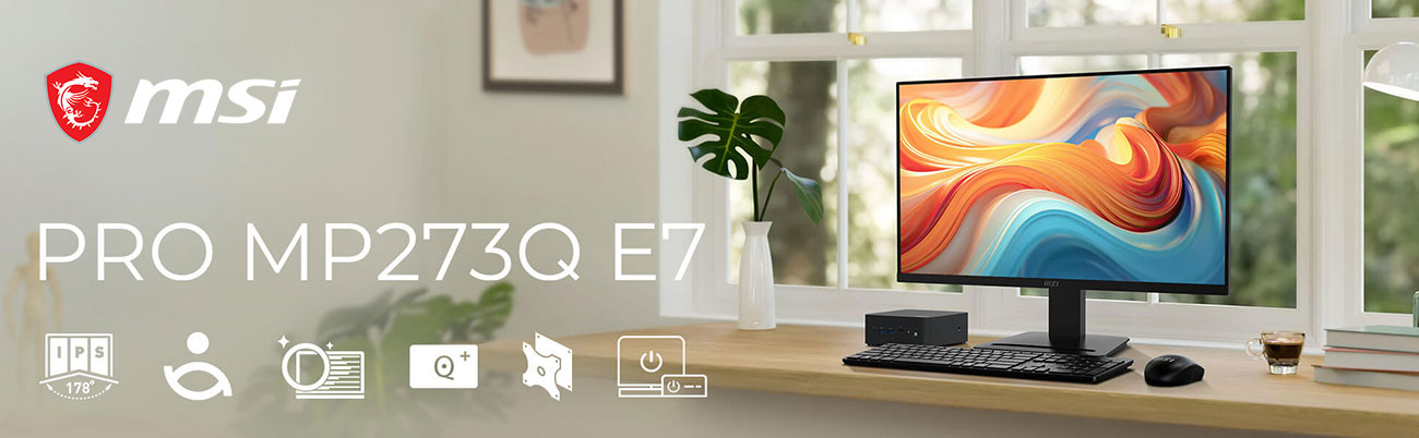 MSI PRO MP273Q E7 Computer Monitor