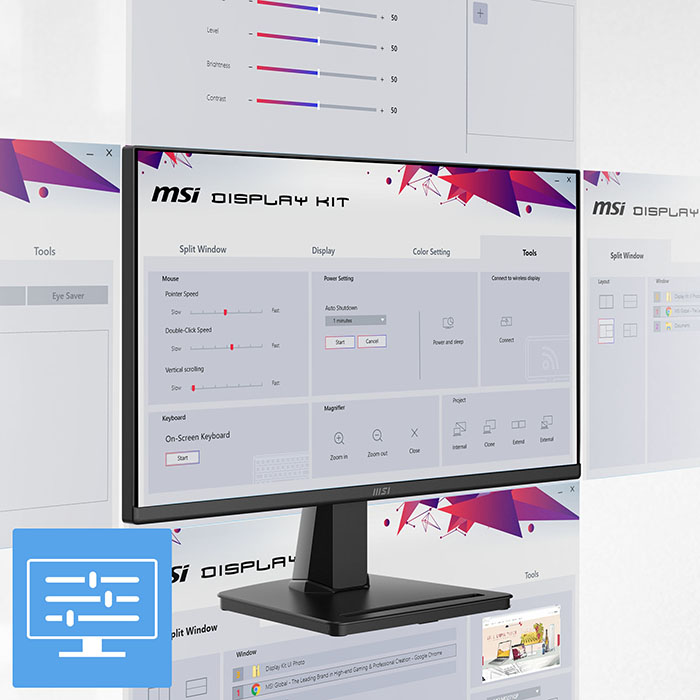 MSI PRO MP225 E12VLL Computer Monitor