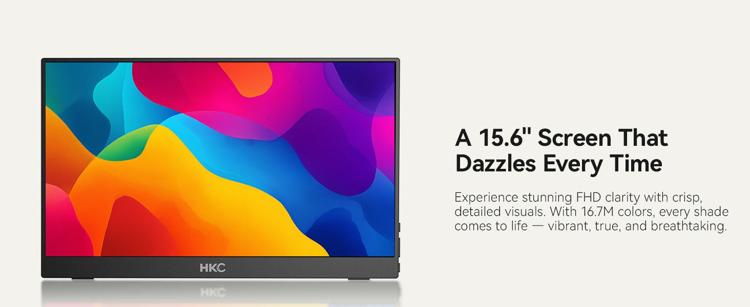 HKC V16 Portable Monitor