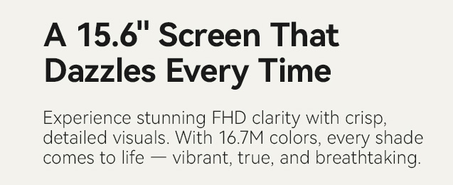 HKC V16 Portable Monitor