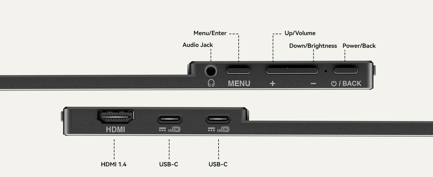 HKC V16 Portable Monitor