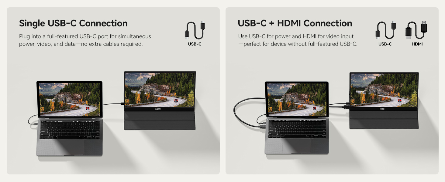 HKC V16 Portable Monitor