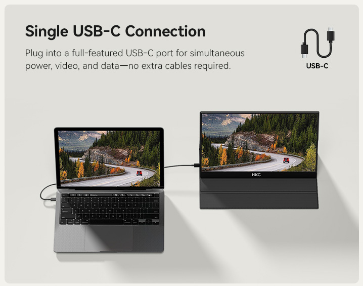 HKC V16 Portable Monitor