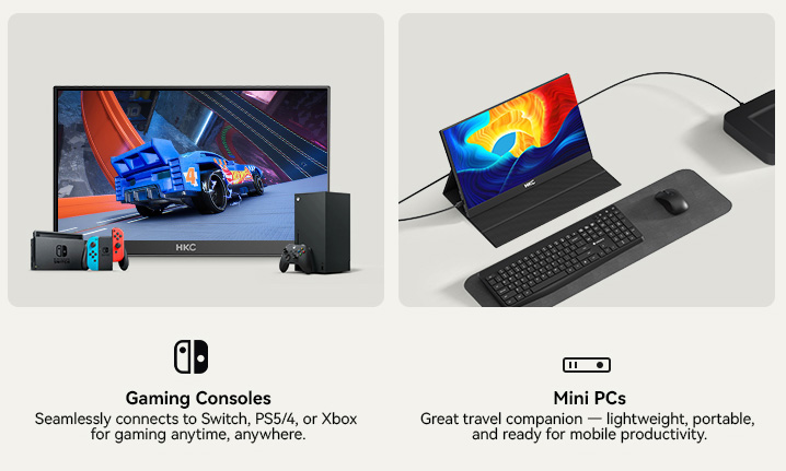 HKC V16 Portable Monitor