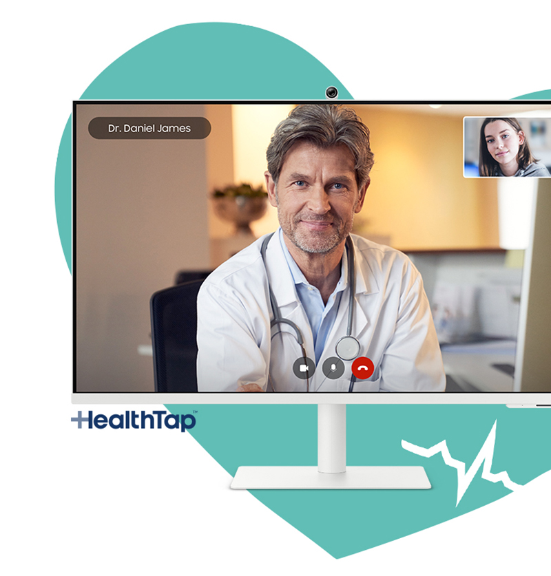 Samsung M70C Smart Monitor 4K UHD with Streaming TV USB-C and Ergonomic Stand