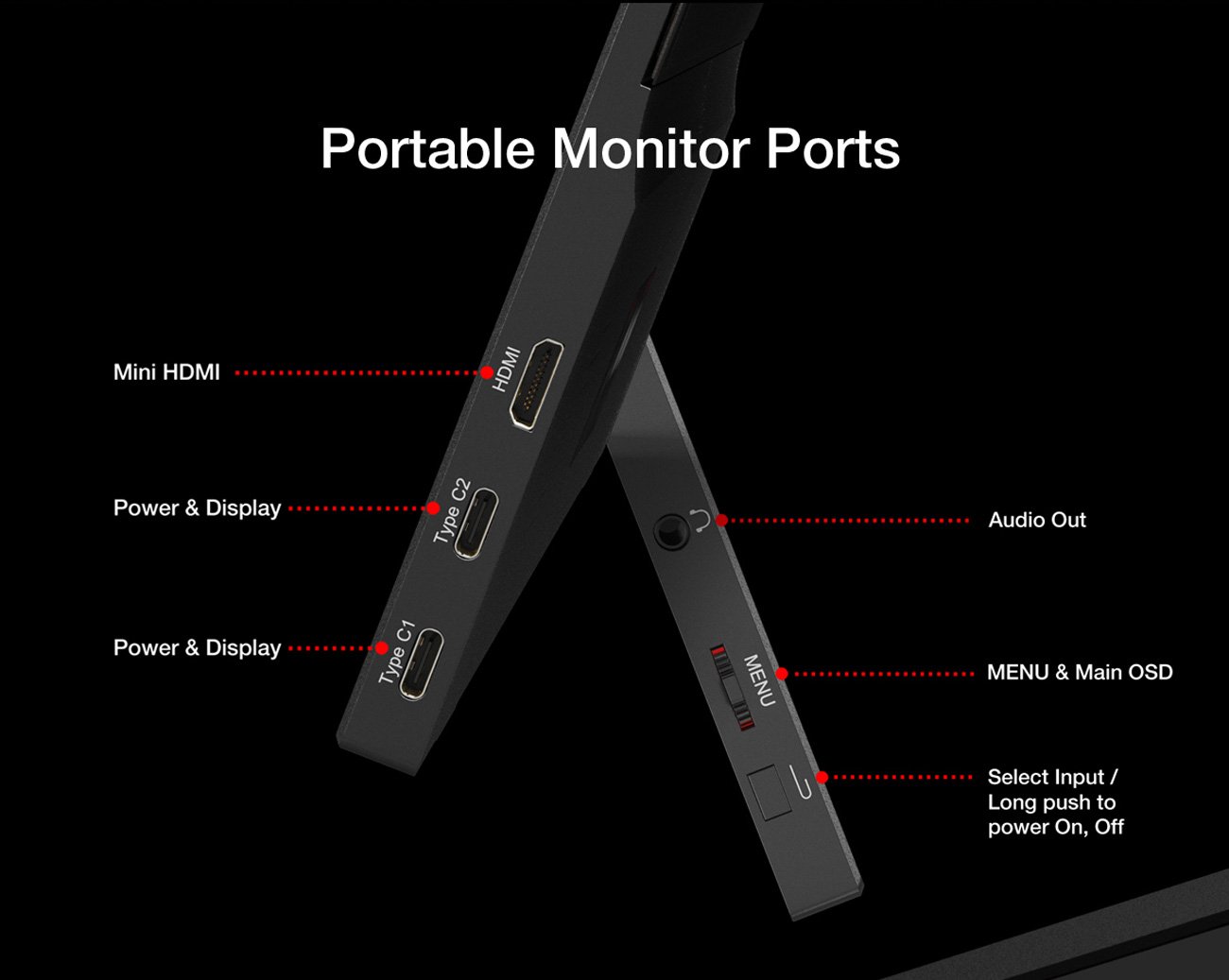 px160 portable monitor