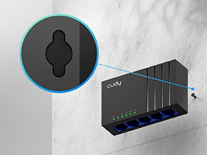 Cudy GS105D 5 Port Gigabit Ethernet Network Desktop Switch and Ethernet Splitter
