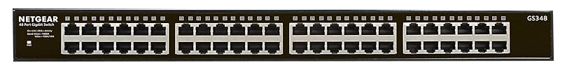Netgear GS348 48-Port Gigabit Ethernet Unmanaged Essentials Switch