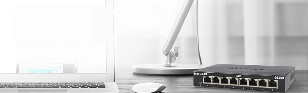 Netgear GS308 8-Port Gigabit Ethernet Unmanaged Switch