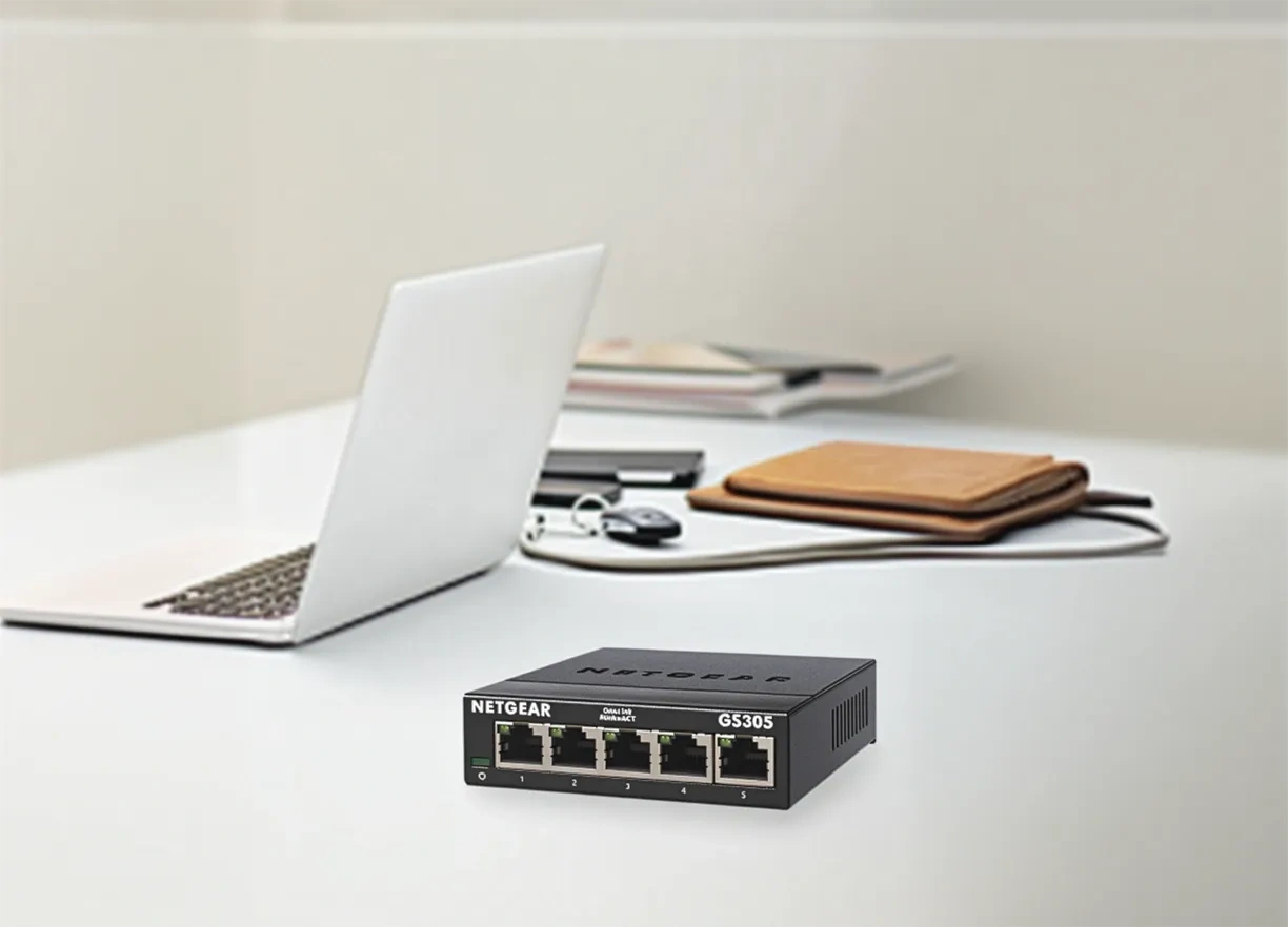 Netgear ProSafe GS108T 8-Port Gigabit Ethernet Smart Switch