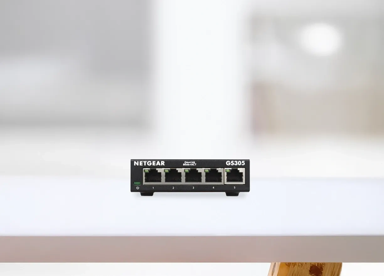 Netgear ProSafe GS108T 8-Port Gigabit Ethernet Smart Switch