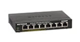 Netgear GS308PP 8-Port Gigabit Ethernet Unmanaged PoE+ Essentials Switch with 8-Ports PoE+ (83W)