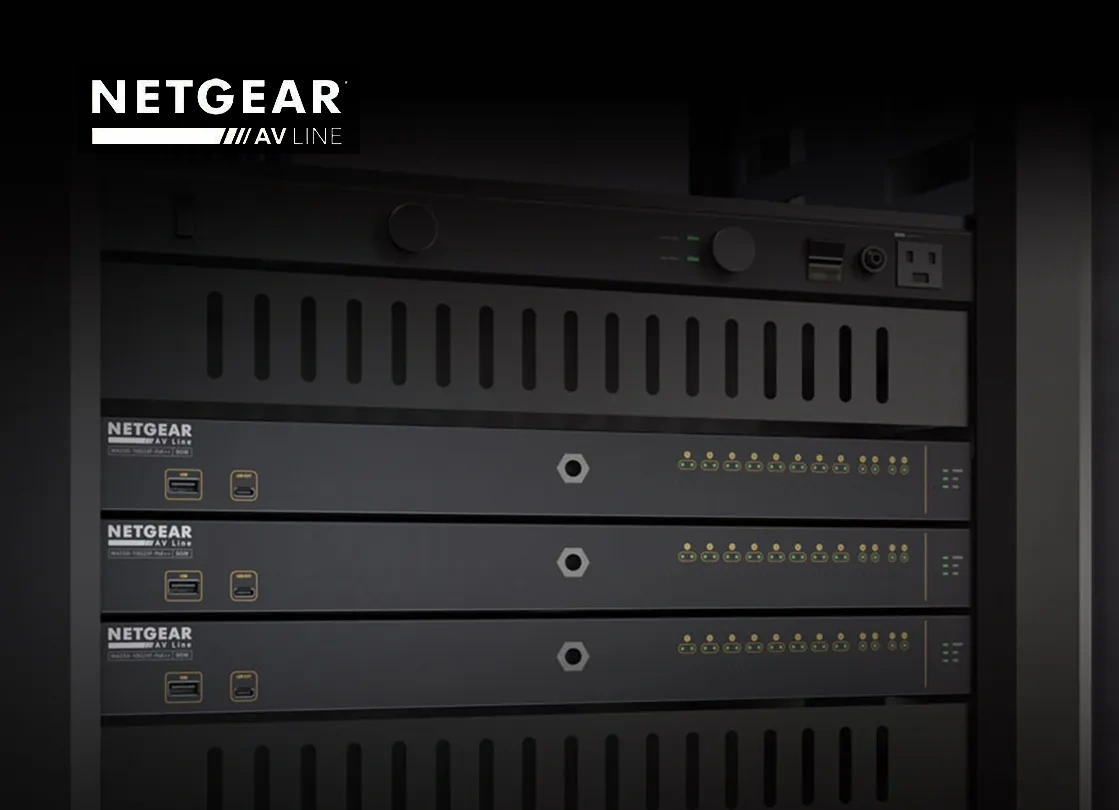 Netgear AV Line M4250-10G2F-PoE+ 8x1G PoE+ 125W 2x1G and 2xSFP Managed Switch