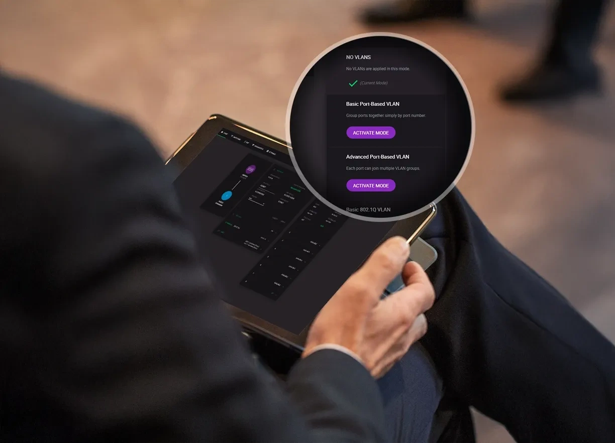 Netgear MS108EUP 8-port Multi-Gigabit (2.5G) Ethernet Ultra 60 PoE++ Easy Smart Managed Switch