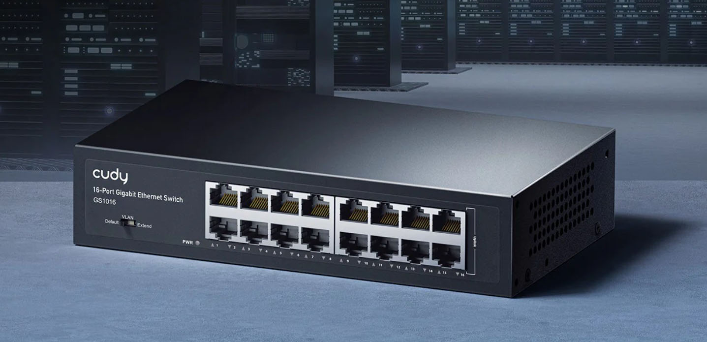 Cudy 16-Port Gigabit Unmanaged Switch GS1016