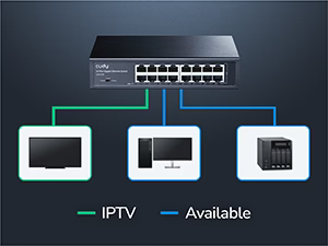 Cudy 16-Port Gigabit Unmanaged Switch GS1016