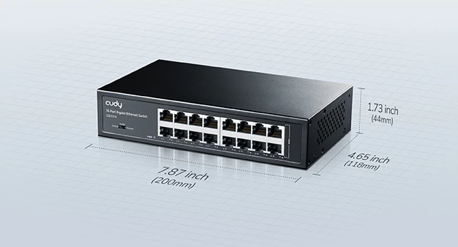 Cudy 16-Port Gigabit Unmanaged Switch GS1016
